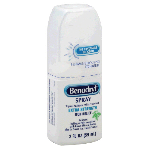 Benadryl spray